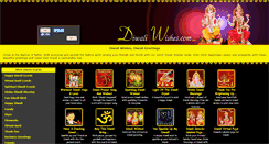 Desktop Screenshot of diwaliwishes.com