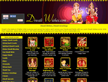 Tablet Screenshot of diwaliwishes.com